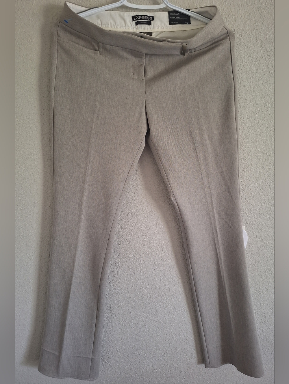 Express Women's Light Gray Dress Pants